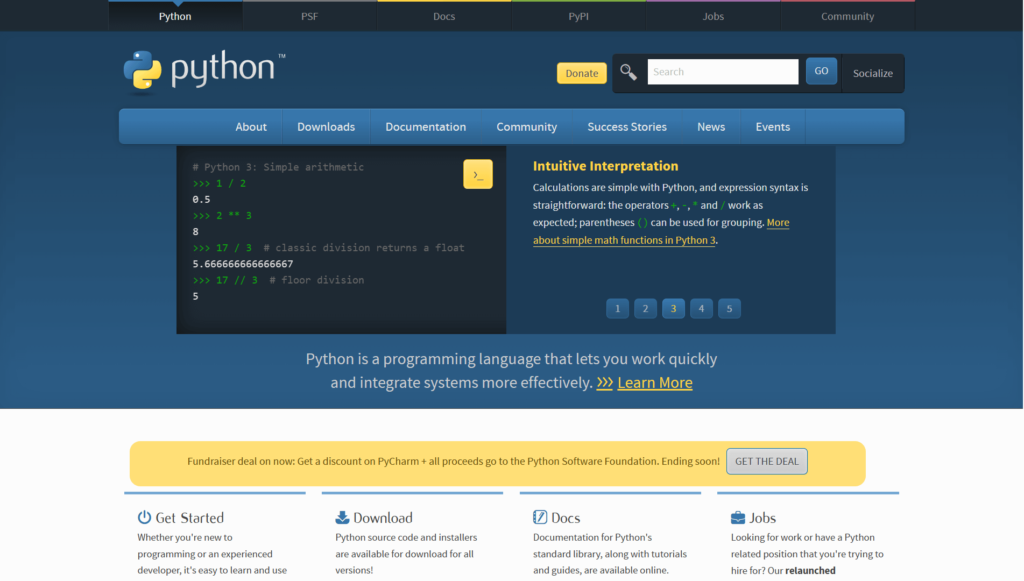 Python Website